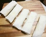 パイよりヘルシー！ひき肉のフィロ包み焼き作り方9写真