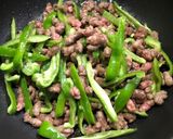 ピーマンとひき肉炒め 超簡単な青椒肉絲作り方5写真