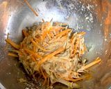 鶏胸肉のささがき焼き作り方3写真