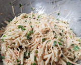 筍とあみエビの鮮やかかき揚げ作り方2写真