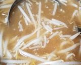味噌ラーメン？モヤシで節約おかずスープ作り方7写真