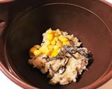 簡単美味！コーンと塩昆布の玄米おにぎり作り方1写真