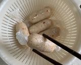 鶏胸肉でピリ辛味噌ソーセージ風作り方4写真