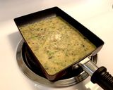 大きな卵焼き(野菜と挽肉入り)子供用作り方3写真