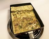 大きな卵焼き(野菜と挽肉入り)子供用作り方4写真