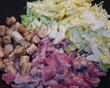 ポークとごぽうとキャベツのトマトシチュー作り方3写真