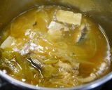 簡単！肉豆腐風☆サバ豆腐カレー風味作り方3写真