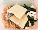 1歳後期♡小松菜としらすの豆乳リゾット作り方1写真