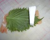 ✿ヘルシーおかず❀長芋の✿大葉生ハム巻き作り方2写真