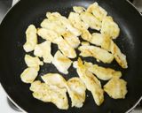 鶏胸肉しめじ玉ねぎケチャソースチーズ焼き作り方11写真