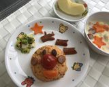 簡単！可愛いアンパンマンライス作り方6写真
