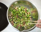 茗荷きゅうり枝豆のポン酢あえ♪簡単作り方10写真