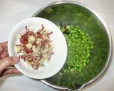茗荷きゅうり枝豆のポン酢あえ♪簡単作り方9写真
