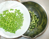茗荷きゅうり枝豆のポン酢あえ♪簡単作り方8写真