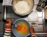 旬のイチゴのホットケーキ作り方1写真