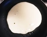 旬のイチゴのホットケーキ作り方3写真
