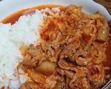 ポークとごぽうとキャベツのトマトシチュー作り方7写真