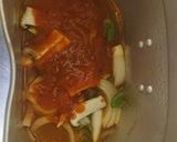 キャンプでナポリタン作り方3写真