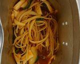 キャンプでナポリタン作り方4写真