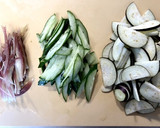 簡単♪さっぱり！茗荷・胡瓜・茄子の浅漬け作り方1写真