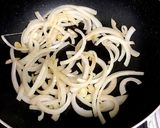 水菜と鴨ロースのさっぱりパスタソース作り方2写真