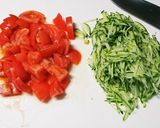 簡単 トマトときゅうりの中華風サラダ作り方2写真