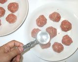 ミートボール♪簡単基本ケチャップトマト煮作り方7写真
