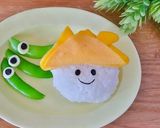 こどもの日＊薄焼き卵で兜おにぎり作り方10写真