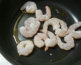 うま！簡単！エビとニラのニンニク玉子炒め作り方2写真