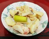 簡単♪山芋とアスパラとベーコンの炒めもの作り方5写真