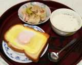 簡単!山芋ときのこ葱とベーコンの炒めもの作り方5写真