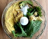 大葉(青紫蘇)ソース＊vegan作り方1写真