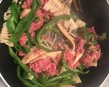 ひき肉のチンジャオロース作り方4写真