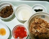犬ご飯　豆腐のっけご飯作り方1写真