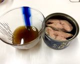 鯖缶の居酒屋風ネギ鯖作り方2写真