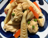 筍と筍だんごの煮物作り方9写真