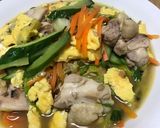 腸まで届く鶏とレタス・キュウリの梅玉炒め作り方7写真
