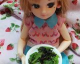 リカちゃんサイズ♡まぐろ漬けサラダꕤ*.作り方5写真