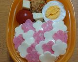 キャラ弁♥️お花作り方3写真