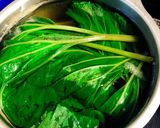 蕗の葉のみそ炒め作り方1写真