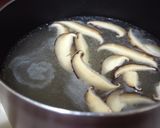 椎茸のかきたま汁作り方1写真