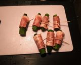 オクラとベーコンの醤油焼き作り方2写真