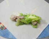 春満載☆春キャベツの春巻き作り方4写真