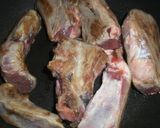 スペアリブの煮物（根菜入り）圧力鍋使用作り方2写真