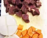 牛肉と大根の煮込み作り方1写真