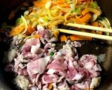野菜ショウガ肉丼♡温玉付き♡作り方6写真