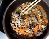 野菜ショウガ肉丼♡温玉付き♡作り方9写真