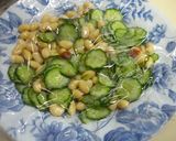 きゅうり・大豆と梅の酢の物♪作り方4写真