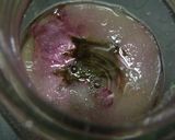 豆腐パックを使って漬ける…少しの桜塩漬け作り方5写真