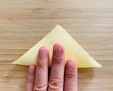 チーズ１枚でハーフ&ハーフトースト作り方1写真